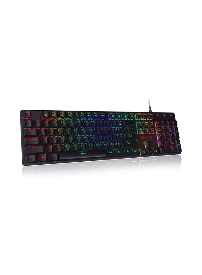 ريدراجون - لوحة مفاتيح ميكانيكية للألعاب شرابنل K589 بإضاءة متعددة الألوان RGB - Image 1