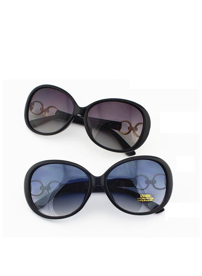 Women's Sunglasses Classic Fashion Glasses Trendy Uv Protection Sunglasses (Bright Black) - Image 1