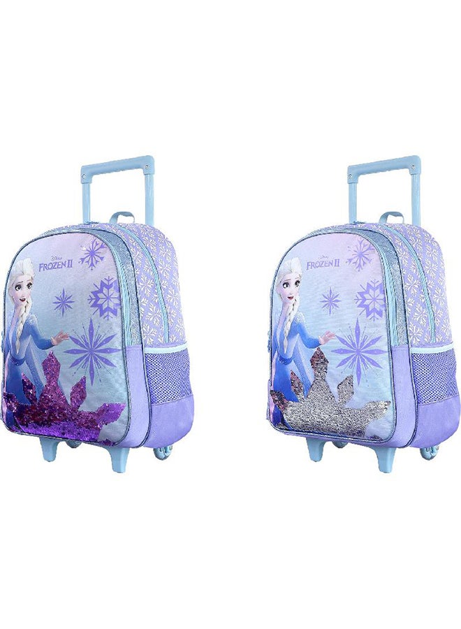 Frozen II Trolley Bag Light Blue