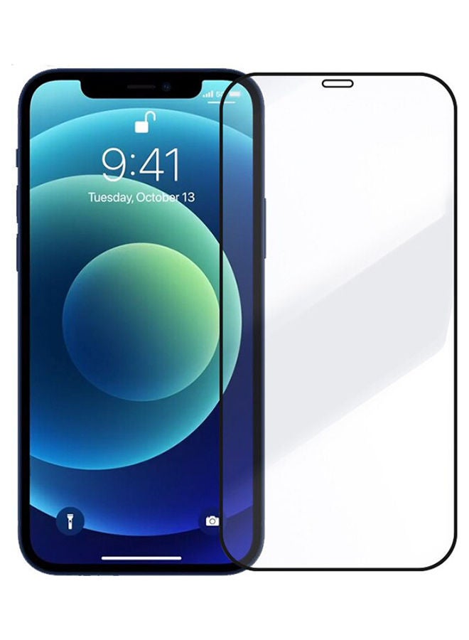 INEIX Full Tempered Glass Screen Protector For Apple iPhone 12 Mini Black  - Image 1