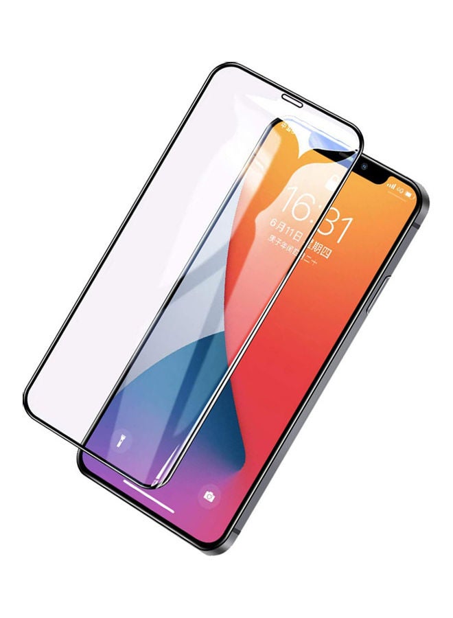 INEIX Full Tempered Glass Screen Protector For Apple iPhone 12 Mini Black  - Image 5