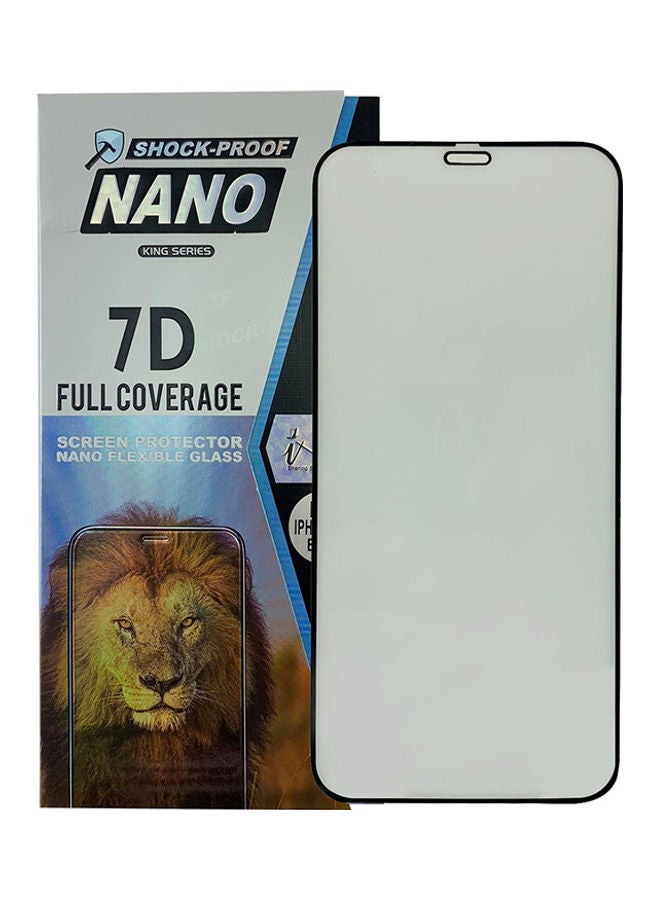 INEIX - Shock-Proof 7D Nano Screen Protector For Apple iPhone 12 Pro Max Black - Image 1
