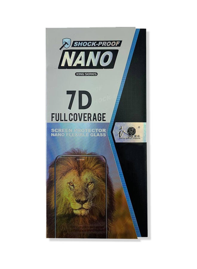 INEIX - Shock-Proof 7D Nano Screen Protector For Apple iPhone 12 Pro Max Black - Image 1