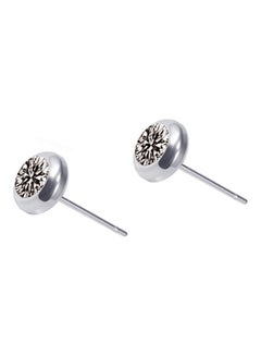 Unisex Rhinestone Ear Stud Earrings