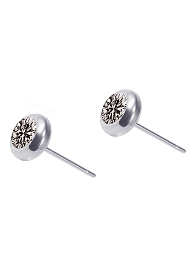 Generic - Unisex Rhinestone Ear Stud Earrings - Image 1
