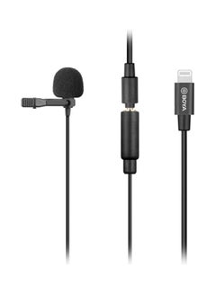Lavalier Lightening Connector Microphone M2 BY-M2 Black