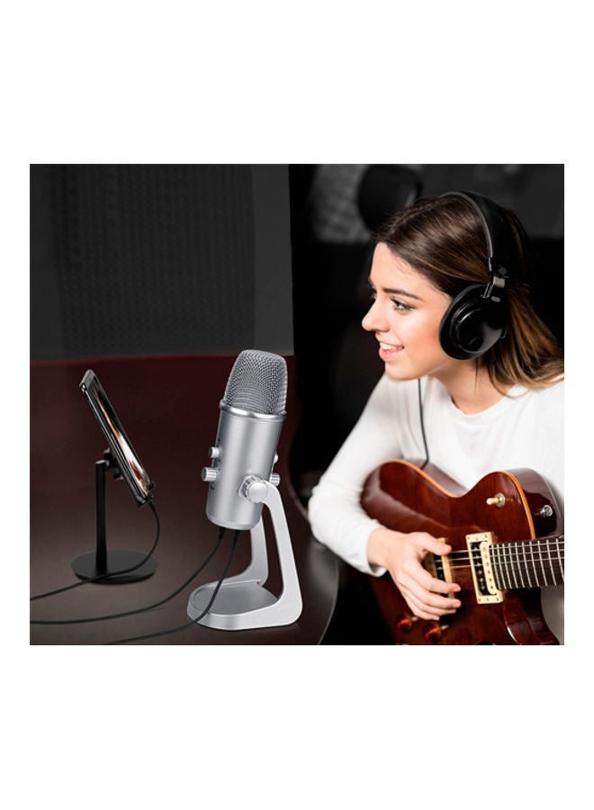 BOYA - Usb,Type-C & Lightening Microphone Pm700Sp Silver - Image 1