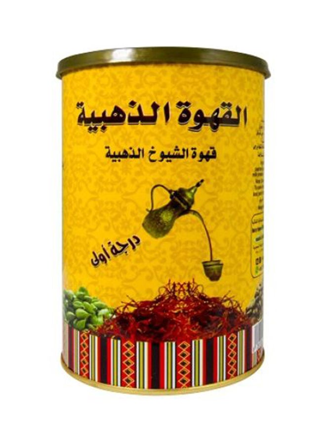 Shayukh Golden Coffee Arabic Cardamom And Saffron 500grams