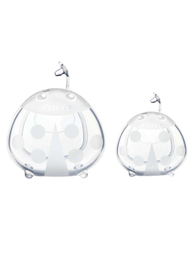 haakaa - Silicone Lady Bug Shaped Milk Collector - Image 1