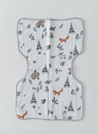 Cotton Muslin Burp Cloth Forest Friends - v1603532284/N19906493A_5