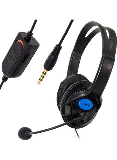 Wired Noise Cancelling Gaming Headset Headphones with Microphone For PS4 /PS5 /XOne /XSeries /Nswitch /PC