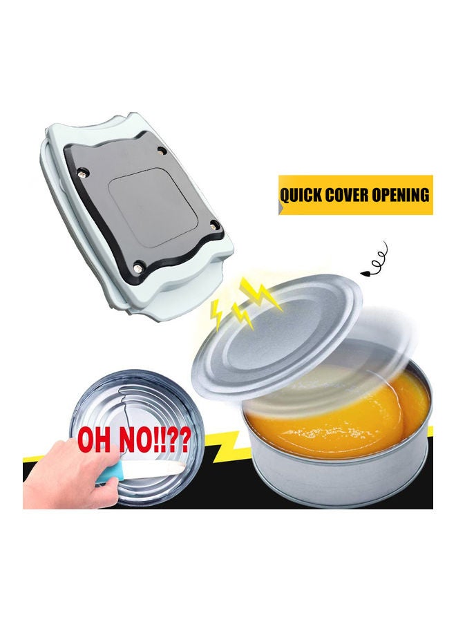 Bottle Opener Can Opener Kitchen Accessories Bar Tool Multifunction Can Openers Beer Opener for Home Kitchen Grey 10*1.5*6cm - Image 2