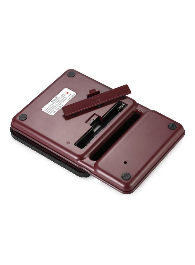 Digital Kitchen Scale Food Scale Coffee Scale with Timer and Tare 3kg/0.1g Accurate Electric Kitchen Scale with Large LCD 5 Units Burgundy 23*5*15cm - Image 5
