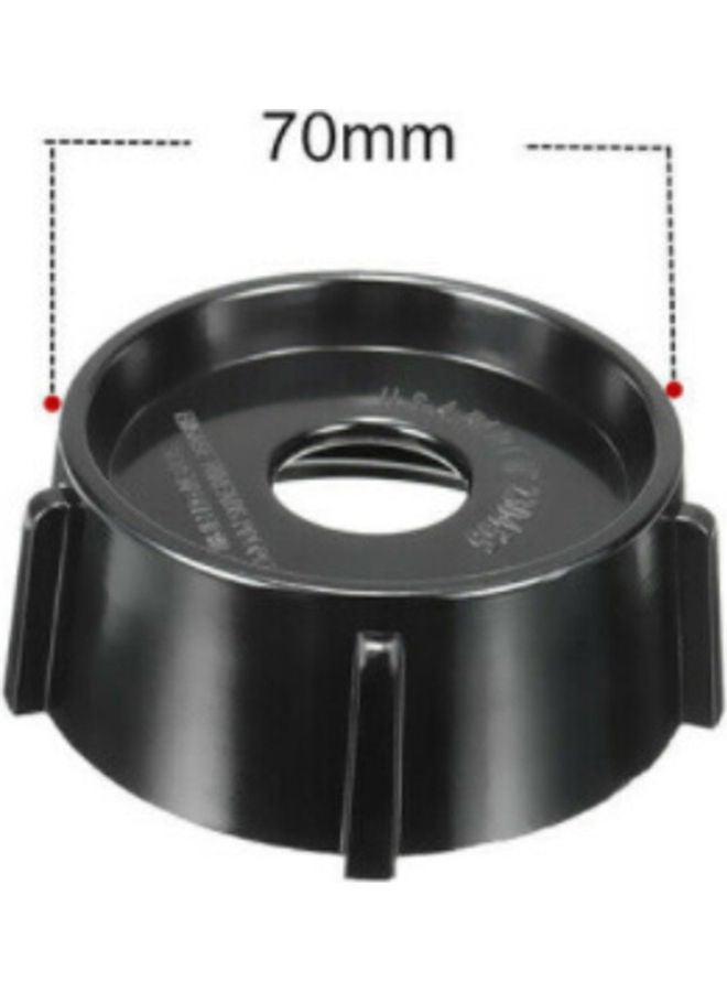 Generic - Blender Jar Base + 2Pcs Rubber O-Ring Gaskets Replacement for Oster Blender 4902-003 Black 8.4*3*5cm - Image 1
