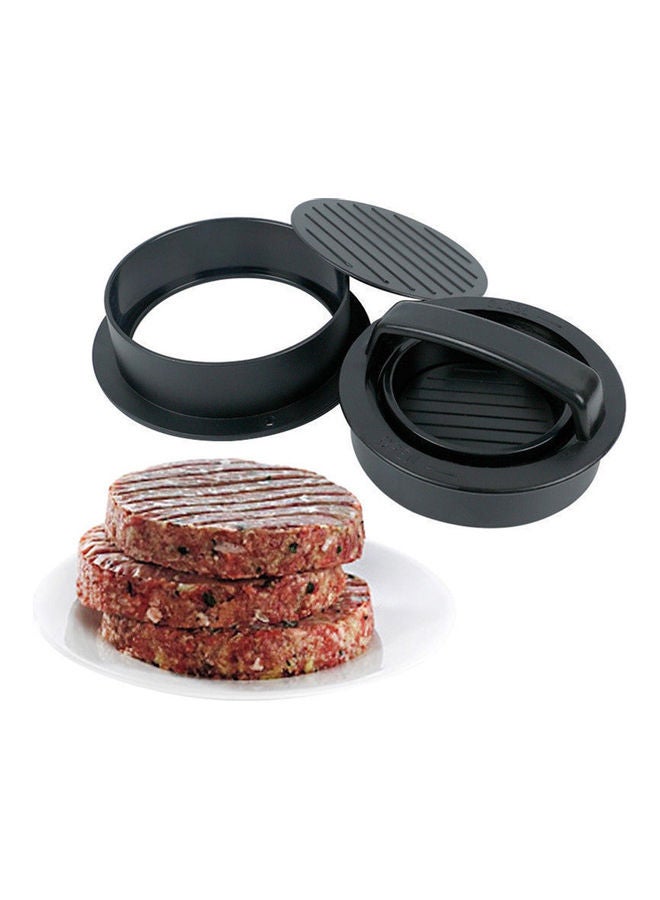 Generic - Burger Press Making Tools Patty Maker Kitchen Tool Easy to Clean Easy to Use Black 13*6.5*13cm - Image 1