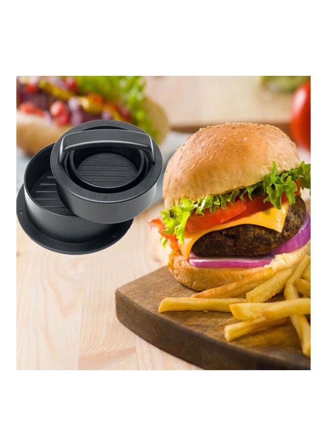 Generic - Burger Press Making Tools Patty Maker Kitchen Tool Easy to Clean Easy to Use Black 13*6.5*13cm - Image 1