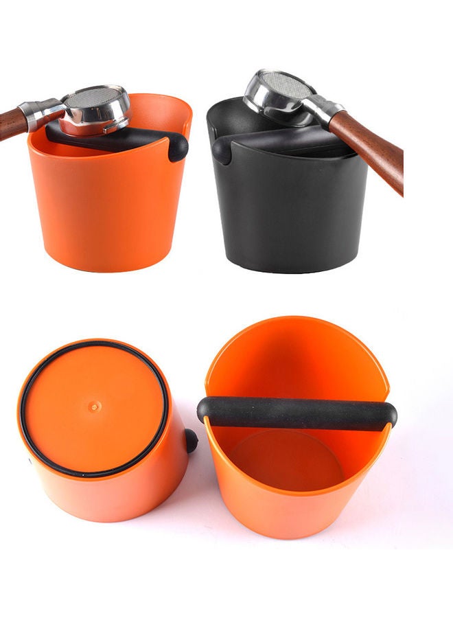 Coffee Grind Knock Box And Espresso Dump Bin Slag Bucket Coffee Machine Accessories Black 15*15*15cm