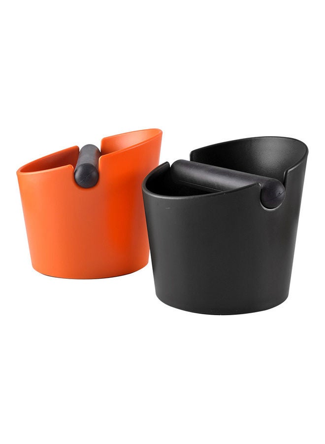 Coffee Grind Knock Box And Espresso Dump Bin Slag Bucket Coffee Machine Accessories Black 15*15*15cm