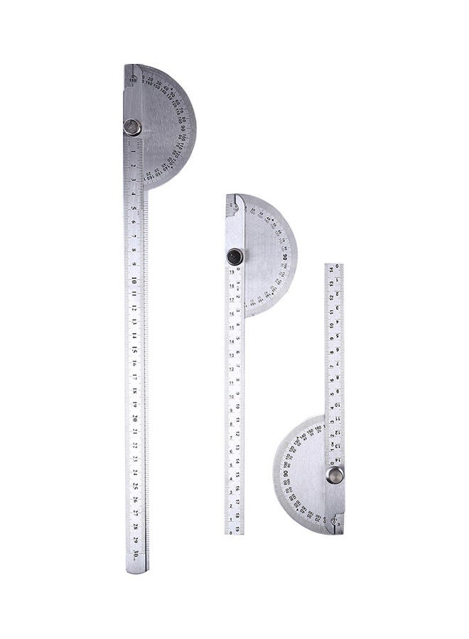 Protractor Angle Finder Rotary Measuring Ruler Multicolour 42 x 1 x 7cm  - Image 5