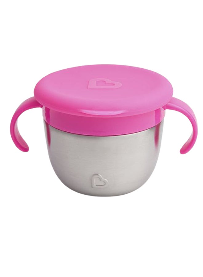 مونشكين حاوية وجبات سناك كاتشر - الفولاذ المقاوم للصدأ - Image 1