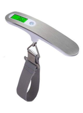 Digital Travel Portable Hand Luggage Weighing Scale 50kg Silver - v1603559178/N41405783A_1