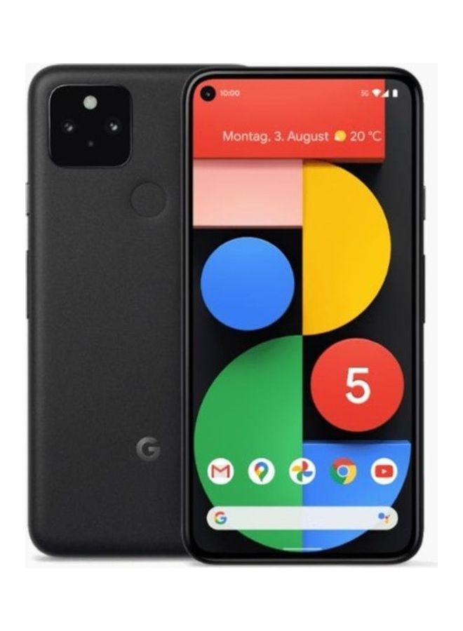 Google - Pixel 5 Just Black 8GB RAM 128GB 5G - Image 1