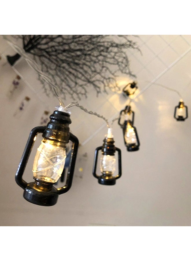 Salla - Lantern String Light Black/Clear 1.5meter - Image 1