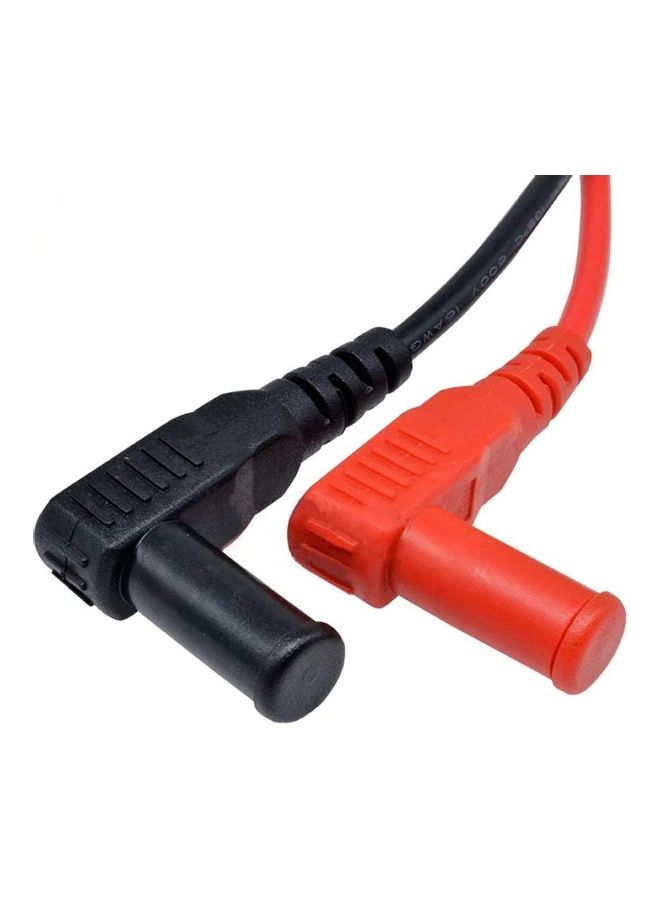 Generic - Universal Probe Test Leads Pin For Digital Multimeter Needle Tip Meter Wire Pen Cable 1000V 20A Multicolour 90cm - Image 1