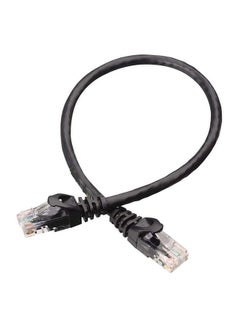 Kuwes Pack Of 10 Snagless Cat6 Ethernet Patch Cable Black  - Image 1