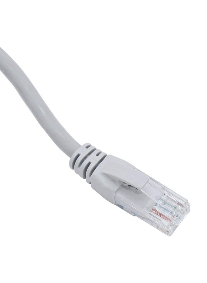 جي كابل تصحيح إيثرنت طراز Cat6 غير متقطع رمادي  - Image 3