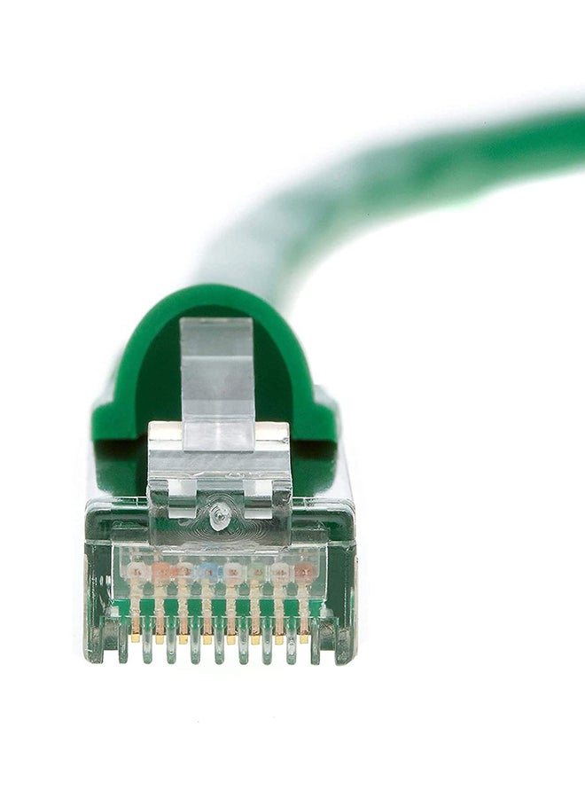 JE CAT6A Ethernet Cable Green  - Image 3