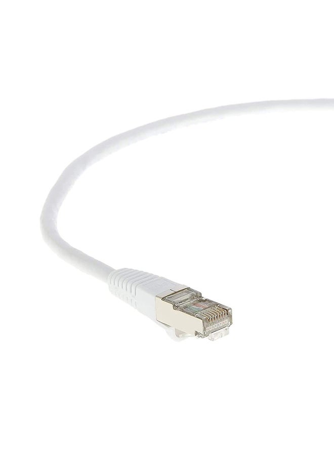 JE CAT6A Ethernet Cable White  - Image 1