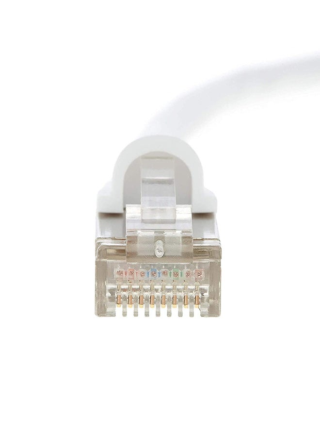 JE CAT6A Ethernet Cable White  - Image 2