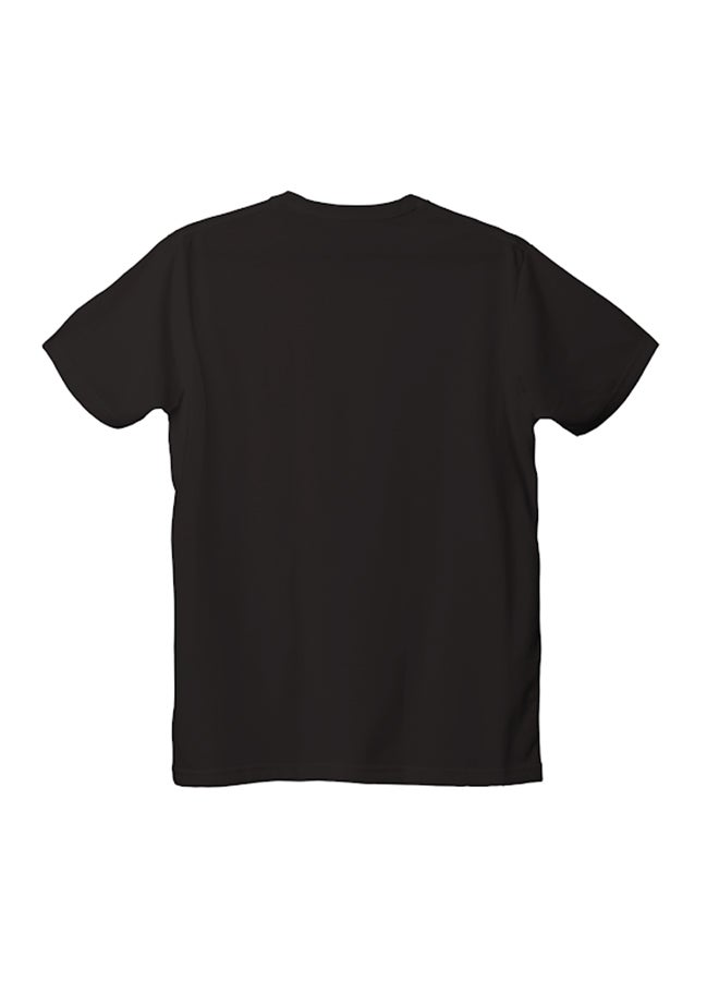 Twinkle Hands Skeleton Printed T-Shirt Black - Image 2