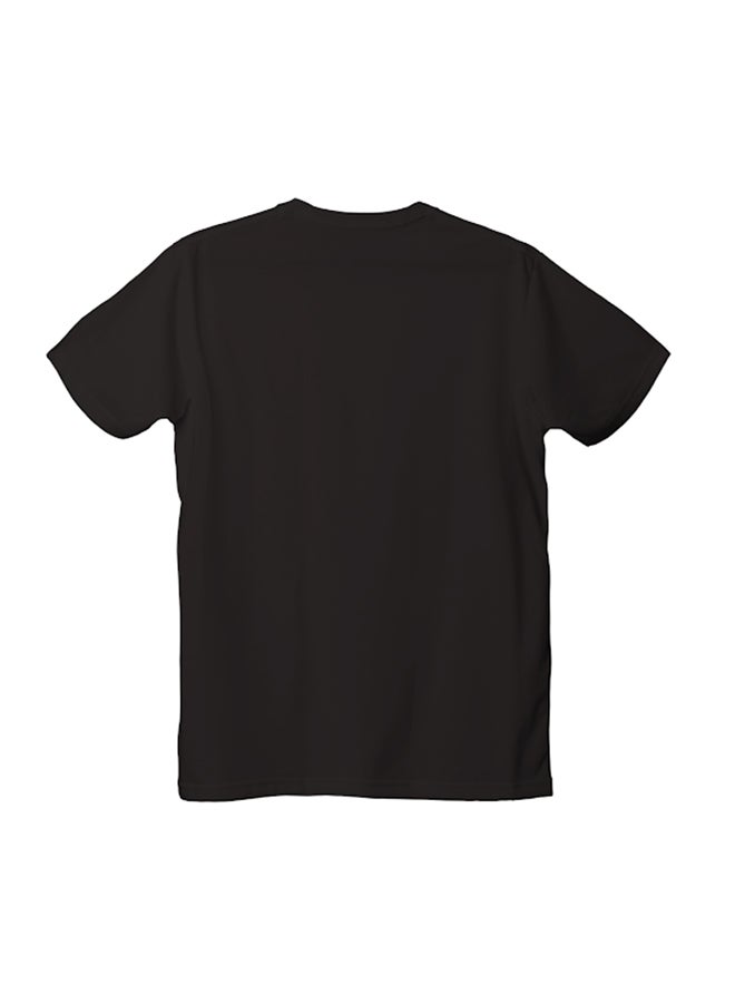 Twinkle Hands Printed T-Shirt Black - Image 2