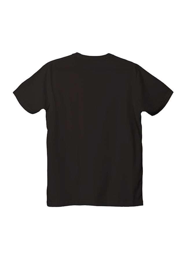 Twinkle Hands Trick Or Treat Printed T-Shirt Black - Image 2