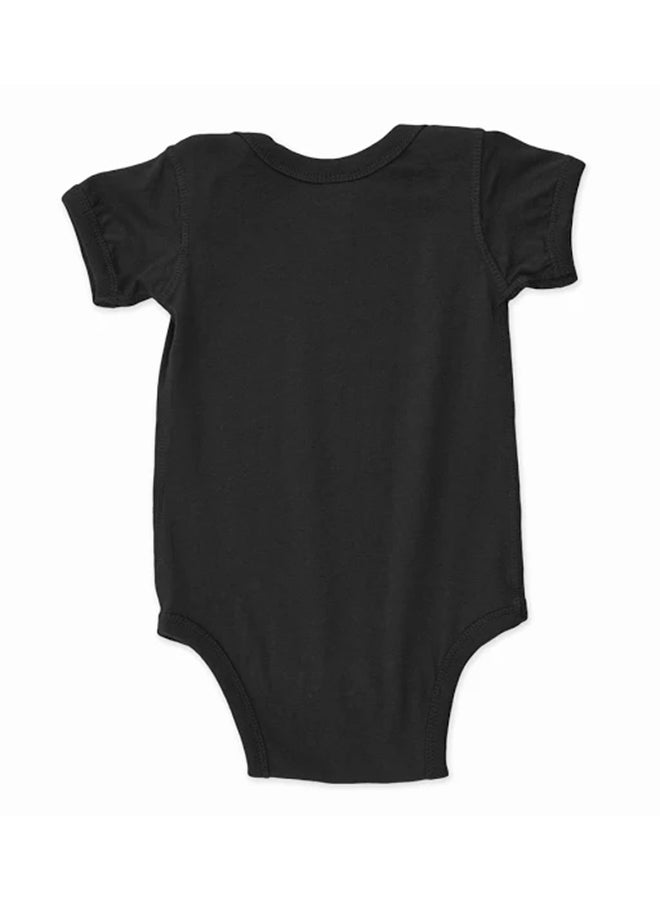 Twinkle Hands Skeleton Printed Bodysuit Black - Image 2