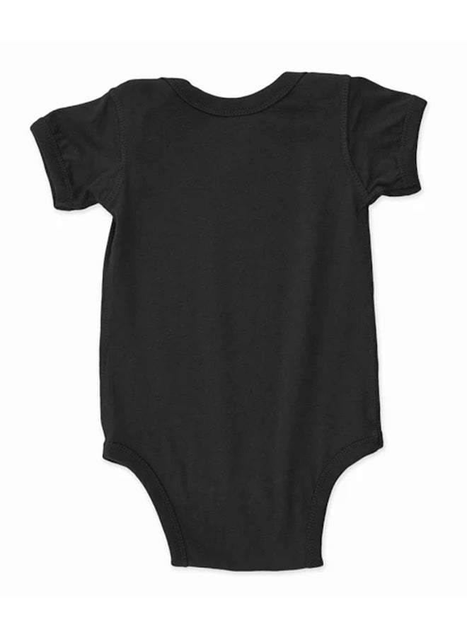 Twinkle Hands Skeleton Printed Bodysuit Black  - Image 2