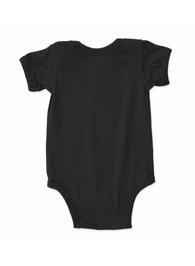 Twinkle Hands My 1st Boo Printed Bodysuit Black - Image 2