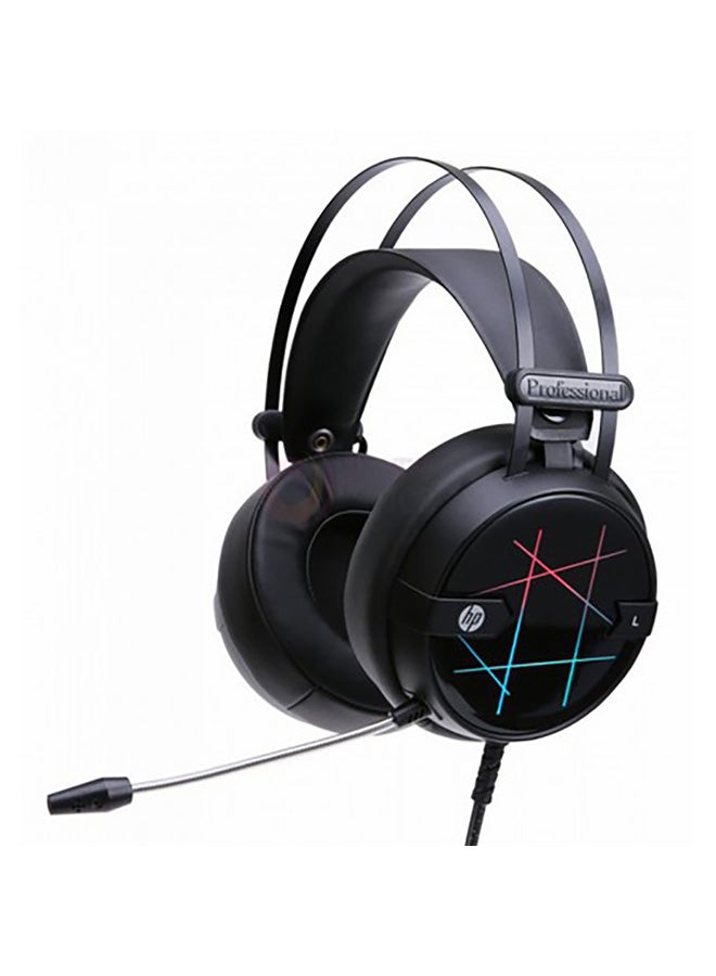 HP H160 Wired Stereo Gaming Headset With Folding Microphone 