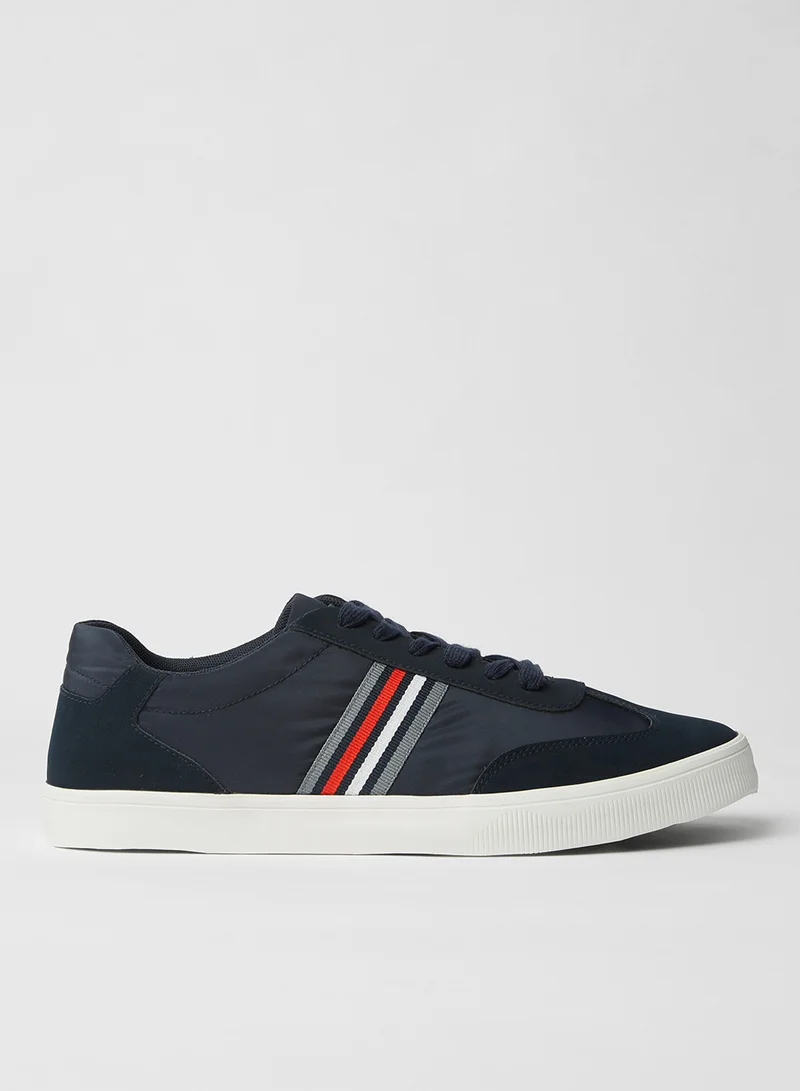 Lee Cooper Men's Glance Lace-Up Sneakers Navy Blue