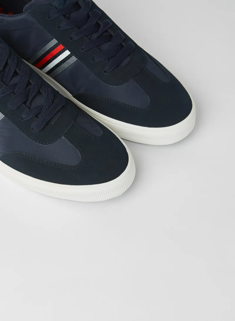 Lee Cooper Men's Glance Lace-Up Sneakers Navy Blue
