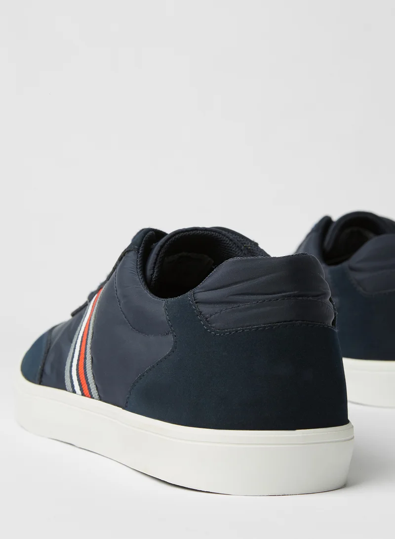 Lee Cooper Men's Glance Lace-Up Sneakers Navy Blue