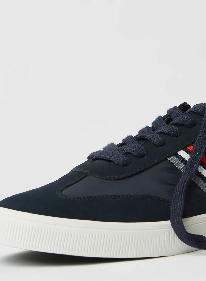 Lee Cooper Men's Glance Lace-Up Sneakers Navy Blue