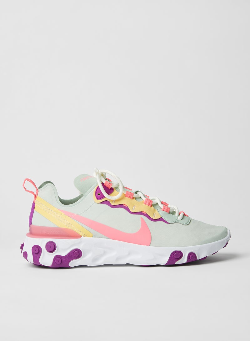 Nike - React Element 55 Sneakers Pistachio Frost/Digital Pink - Image 1