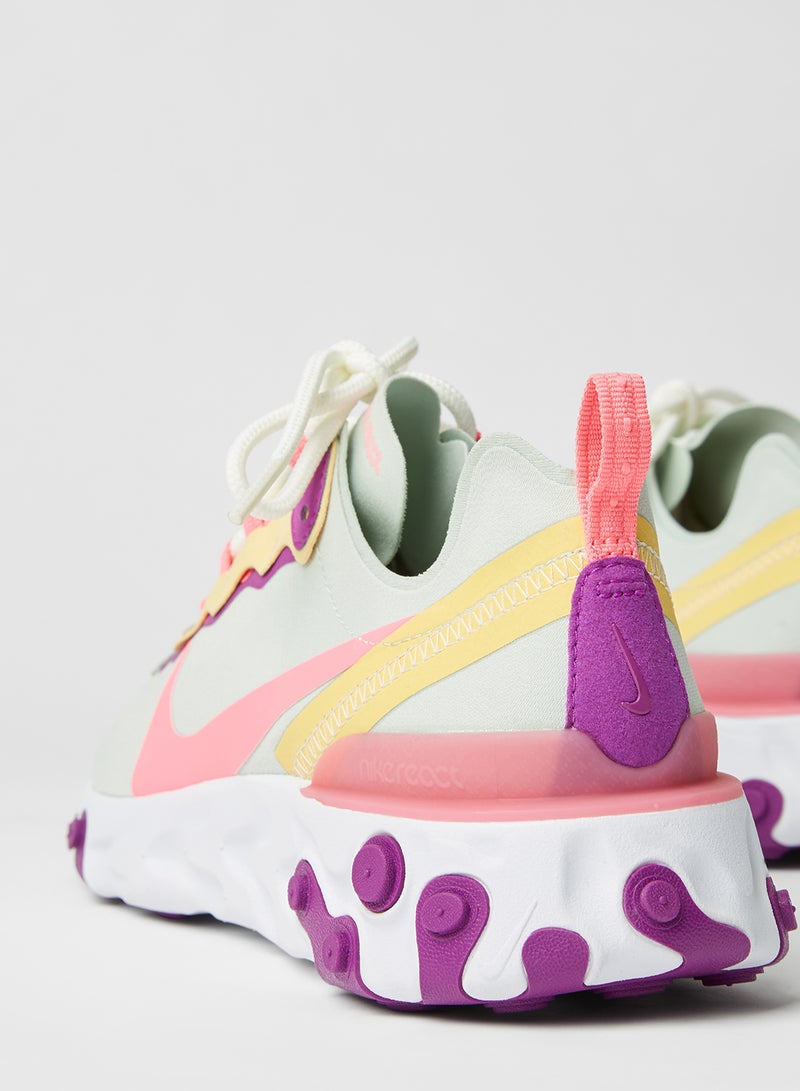 Nike - React Element 55 Sneakers Pistachio Frost/Digital Pink - Image 1