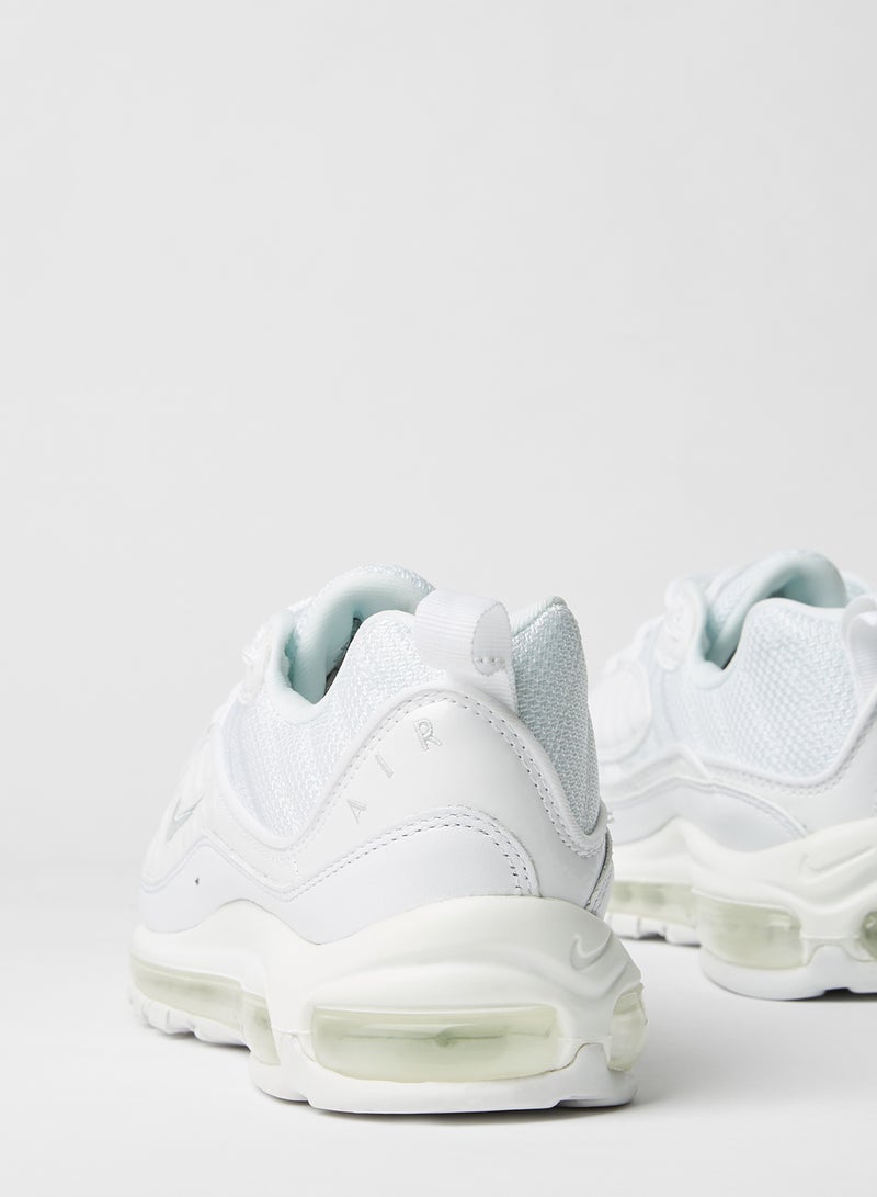 Nike - Air Max 98 Sneakers White/Pure Platinum-Black-Reflect Silver - Image 1