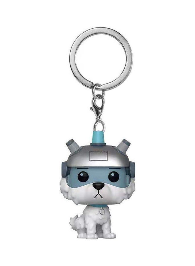 Funko - Pop! Rick Morty Snowball  Figure Toy Keychain Multicolour - Image 1
