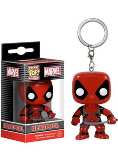 Funko Pop! Deadpool Figure Toy Keychain Multicolour  - Image 1