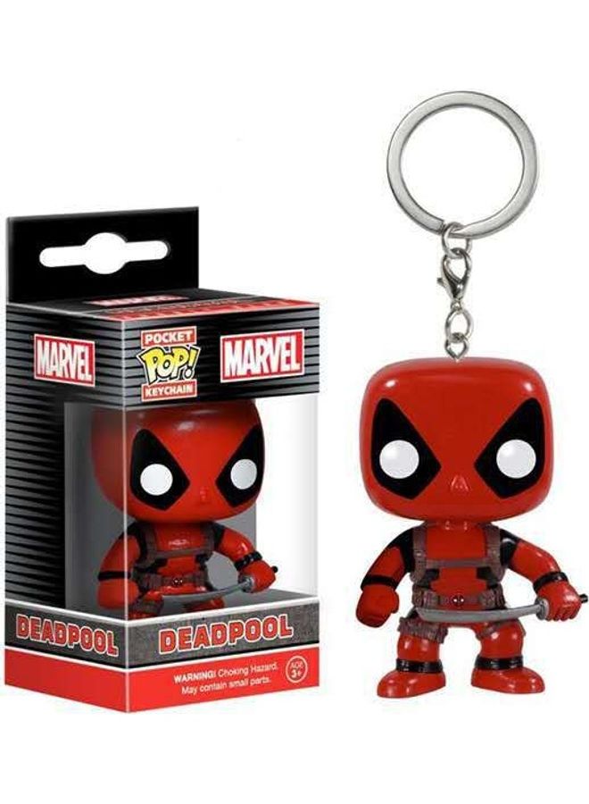Funko Pop! Deadpool Figure Toy Keychain Multicolour  - Image 1